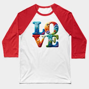 Love Crocheting? Crocheting Loves You Right Back! Baseball T-Shirt